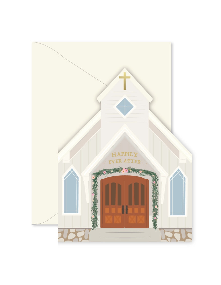 Wedding Chapel Card