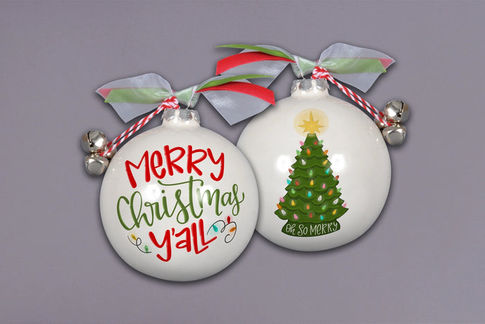 Merry Christmas Y'all Ornament