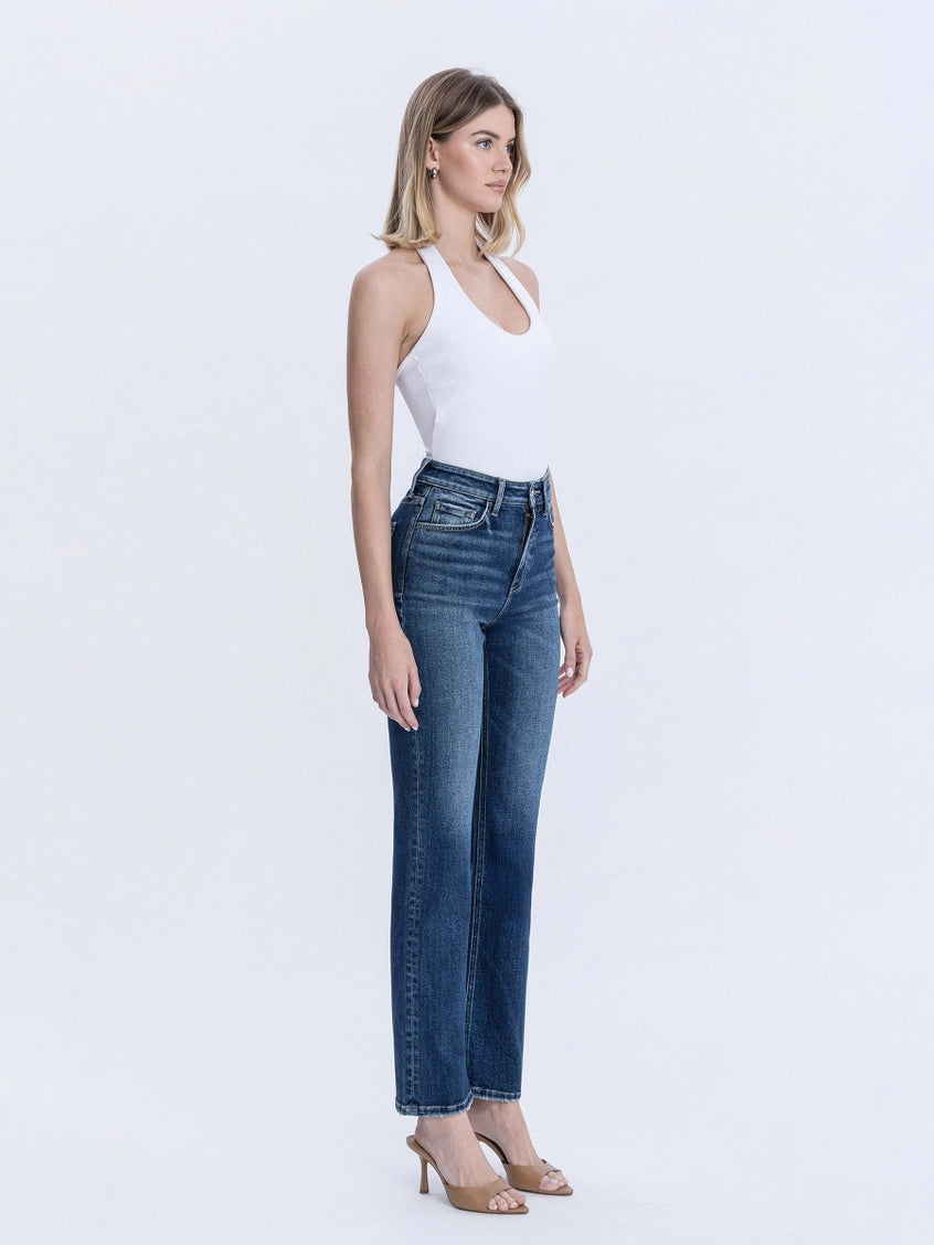 Full Length Straight Jeans