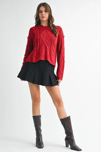 Adela Cable Knit Sweater