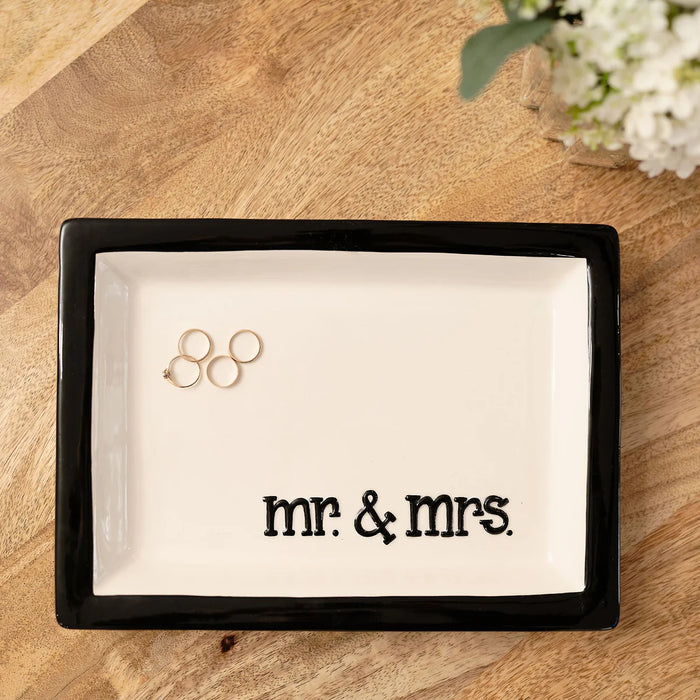 Mr and Mrs Trinket Tray