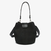 Farrah Suede Bucket Bag