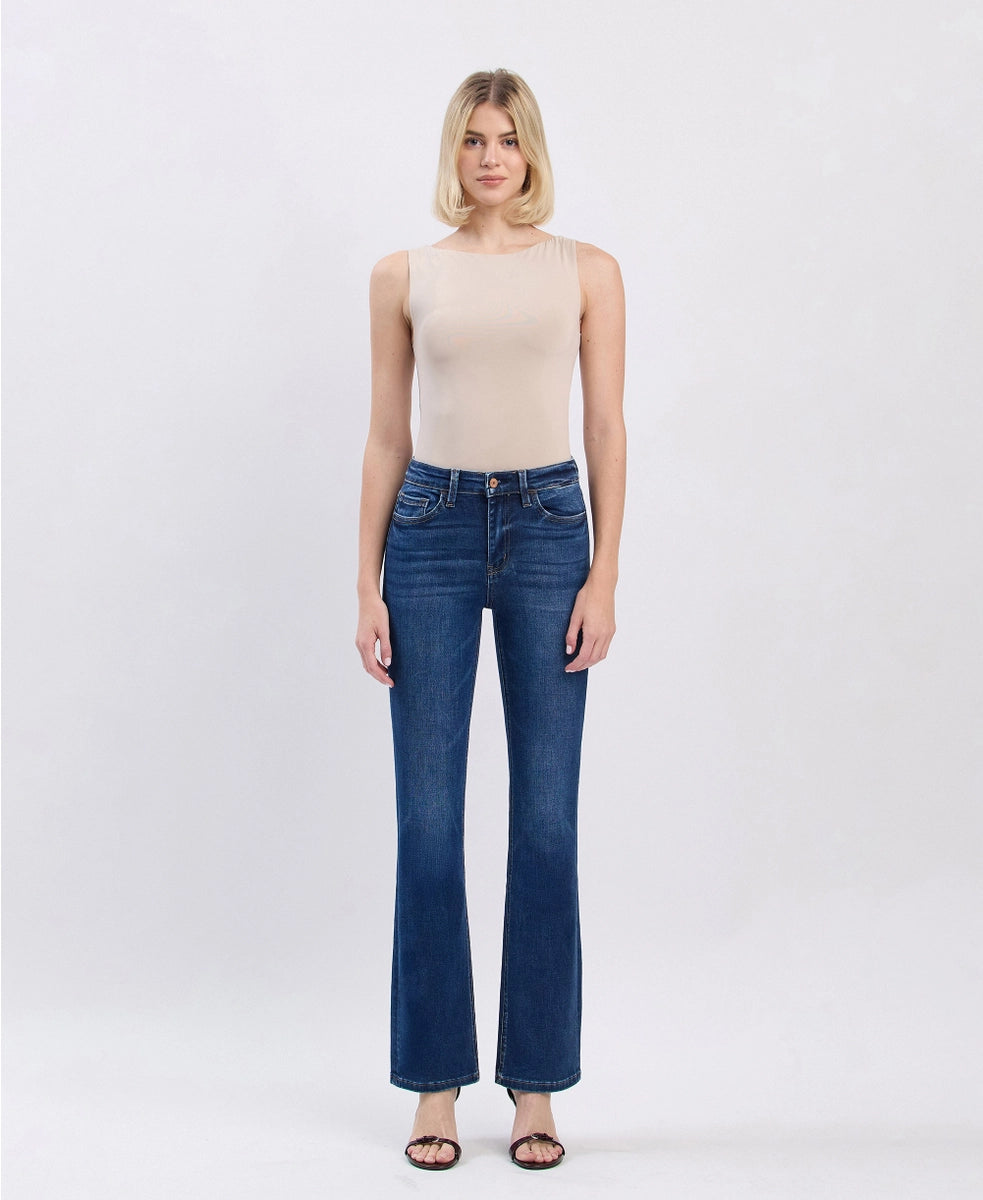 High Rise Bootcut Jeans