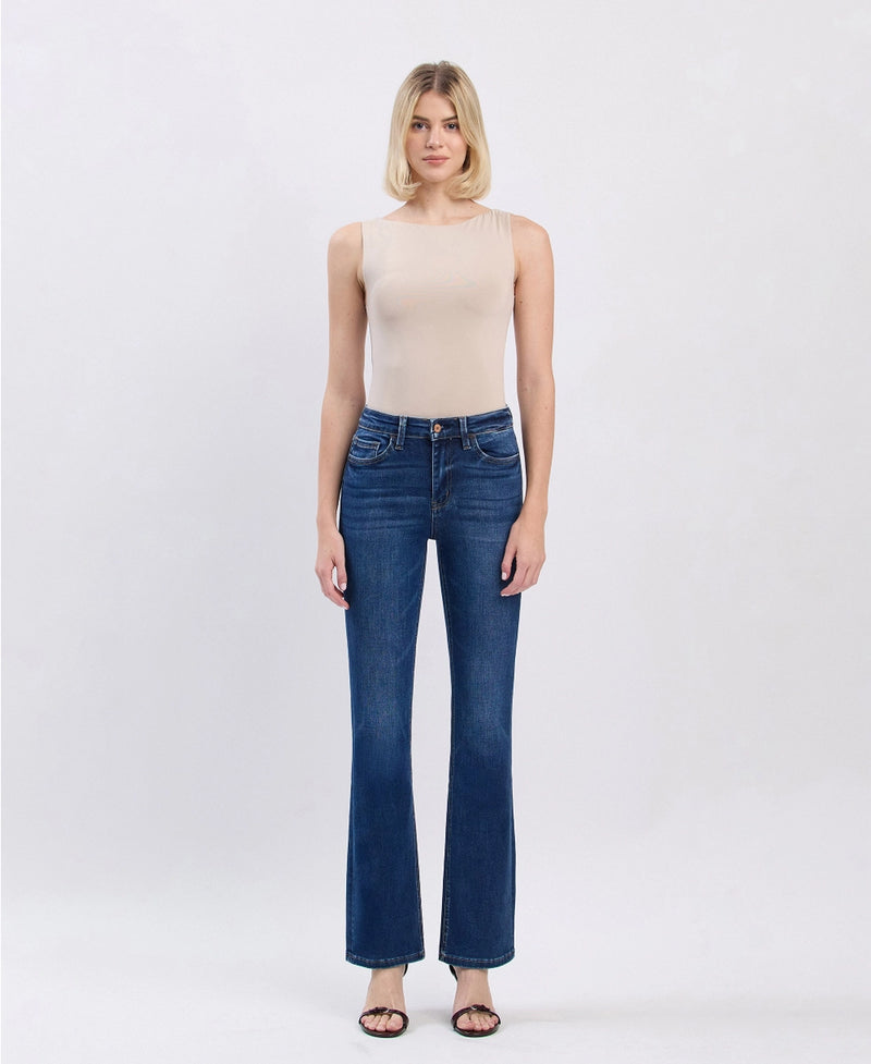 High Rise Bootcut Jeans