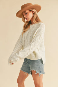 Adela Cable Knit Sweater