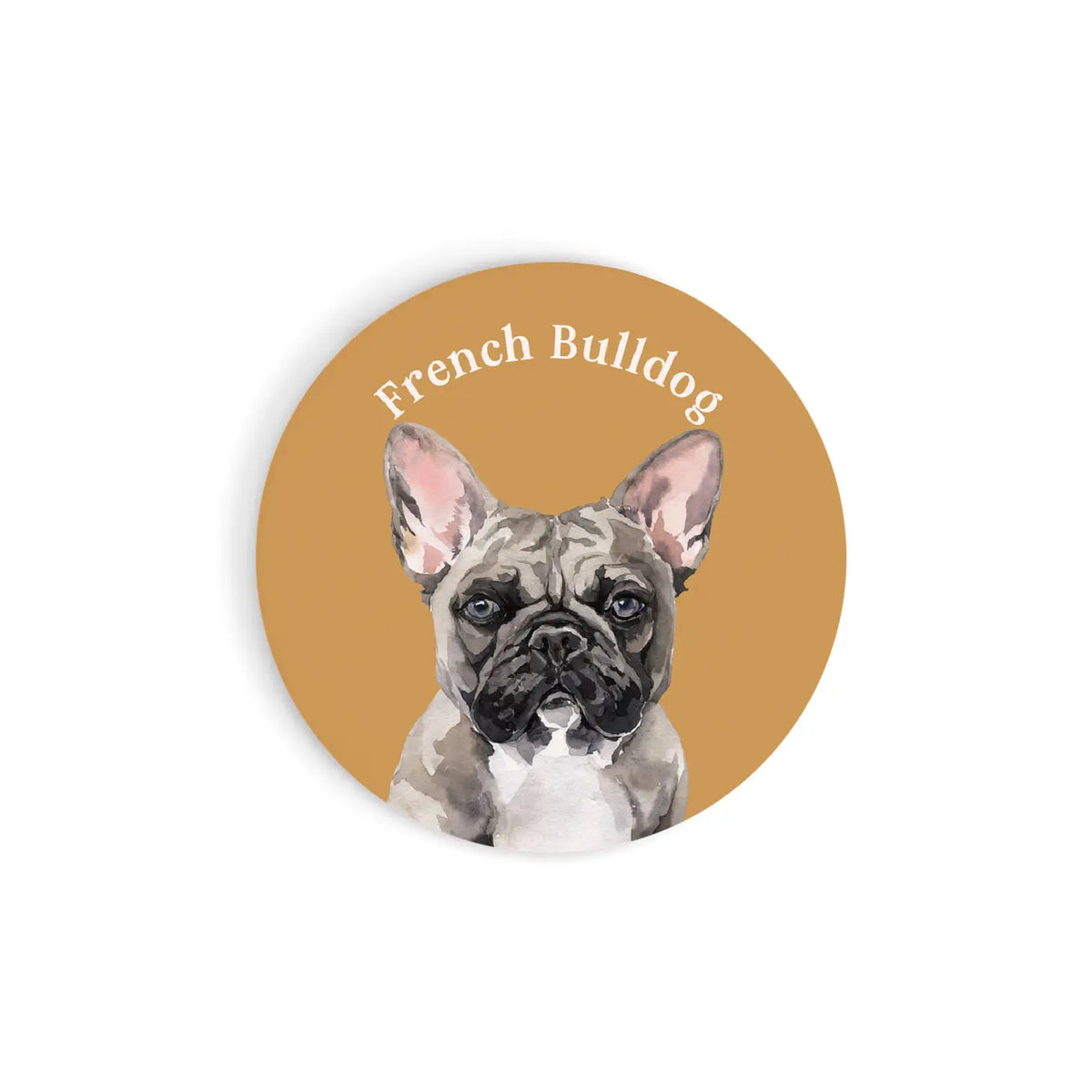 French Bulldog Car Coaster