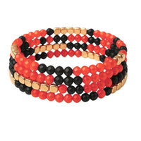 Game Day Beaded Bracelet