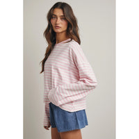 Striped Long Sleeve Top