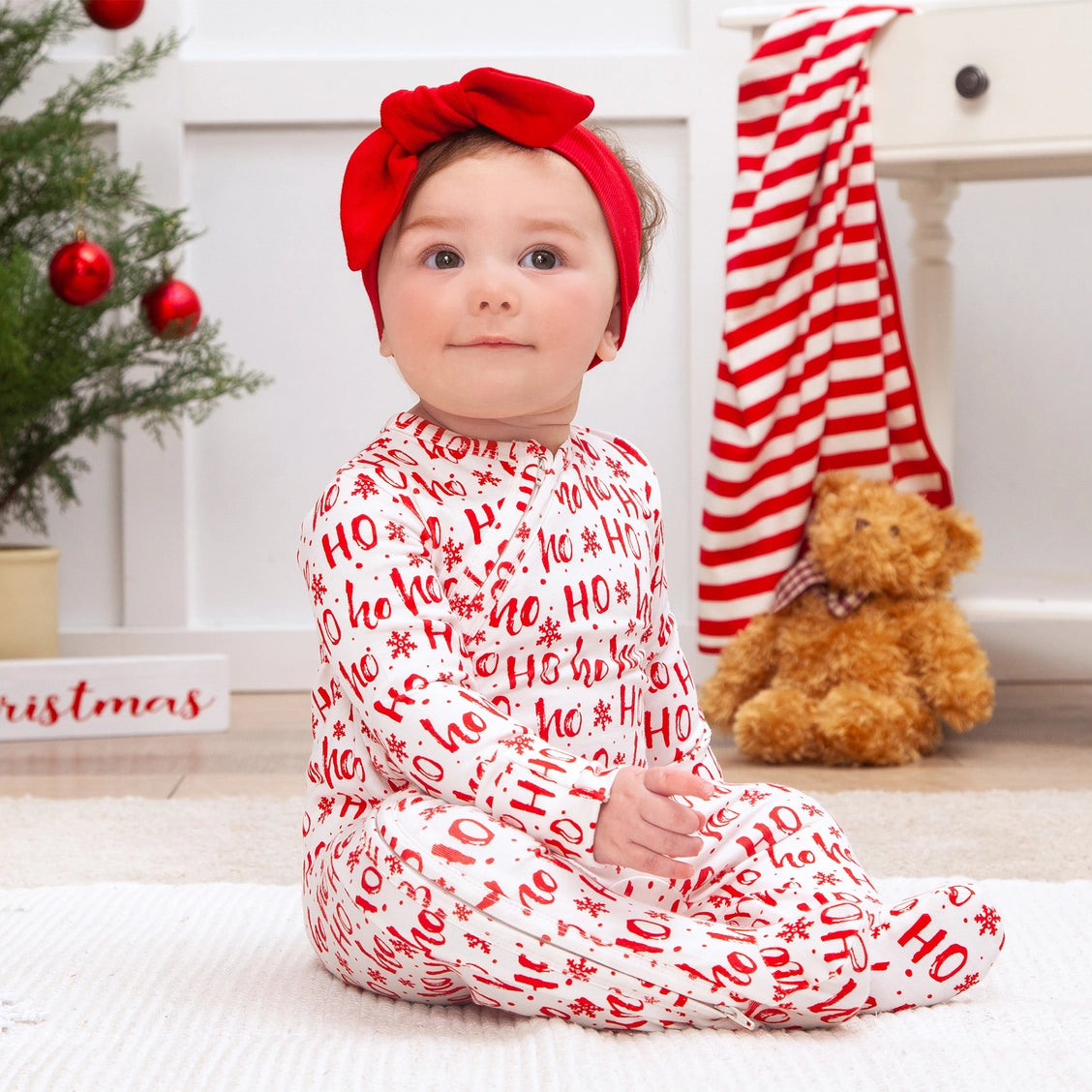 Christmas Bamboo Romper