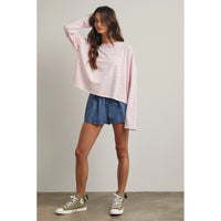 Striped Long Sleeve Top