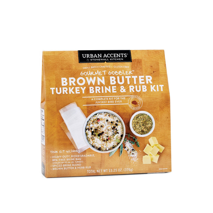 Brown Butter Turkey Brine & Rub Kit