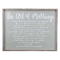 Art of Marriage Board