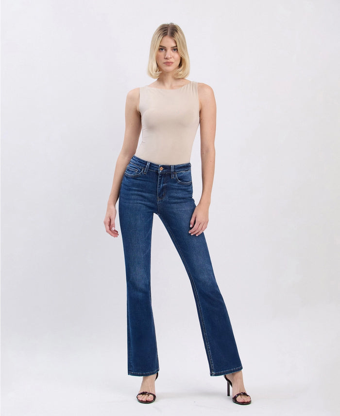 High Rise Bootcut Jeans
