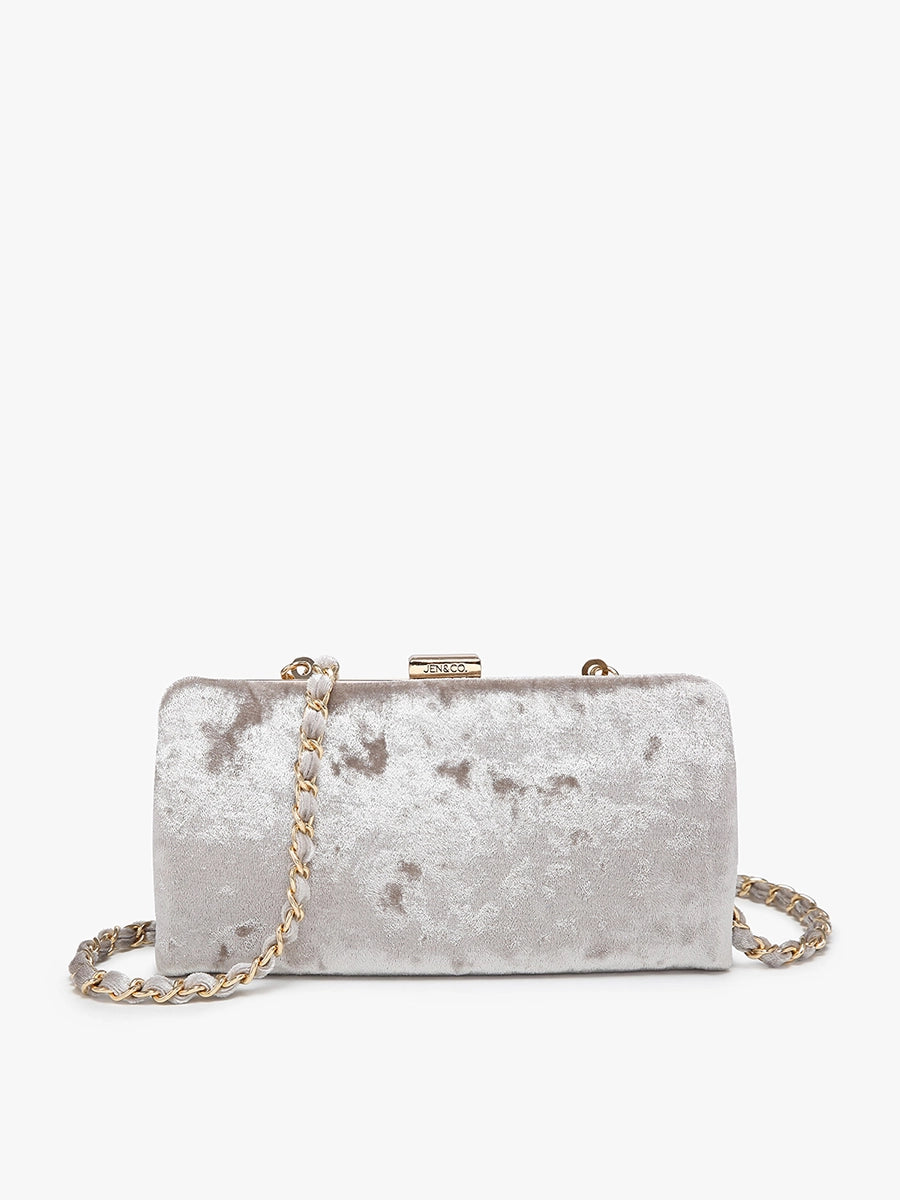 Sue Velvet Wallet Crossbody