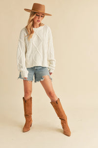 Adela Cable Knit Sweater