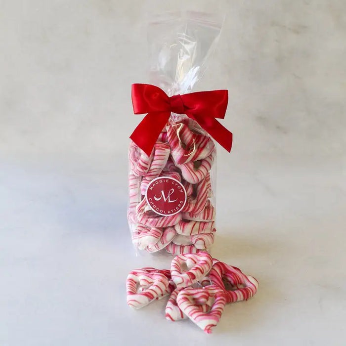 Valentine Chocolate Covered Heart Pretzels