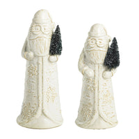 White Christmas Santa Sitter