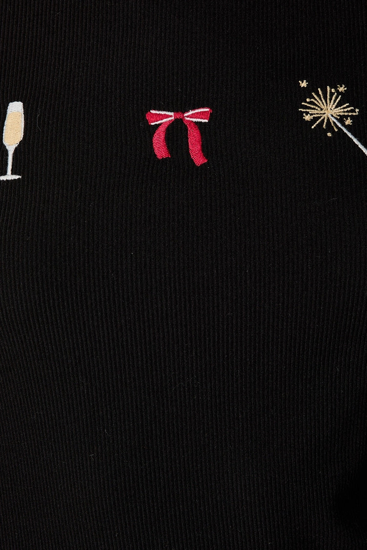 New Years Graphic Top