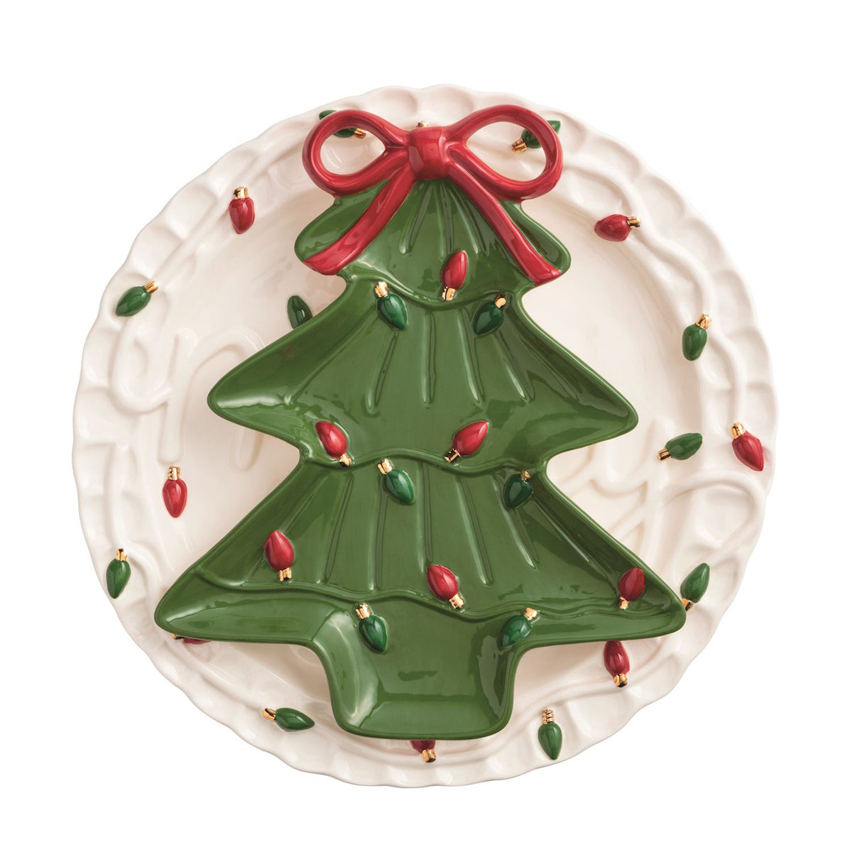 Christmas Light Platter
