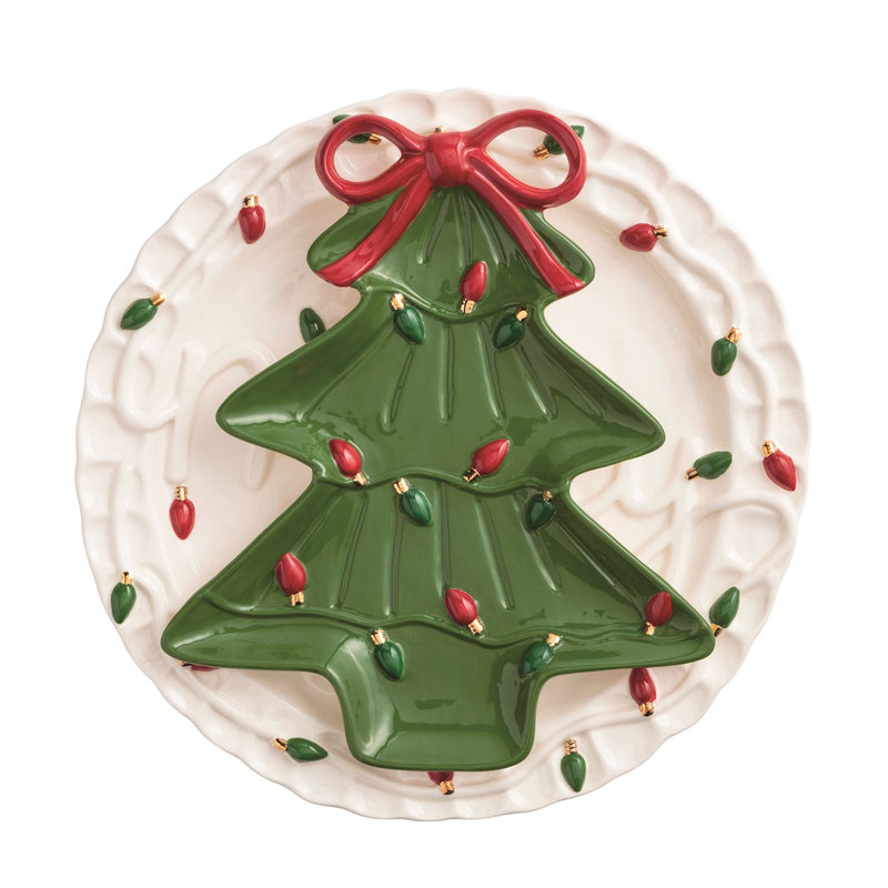 Christmas Light Platter