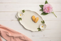 Flower Handle Platter
