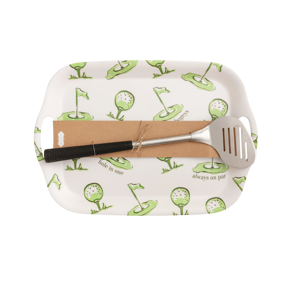 Golf Melamine Tray Set