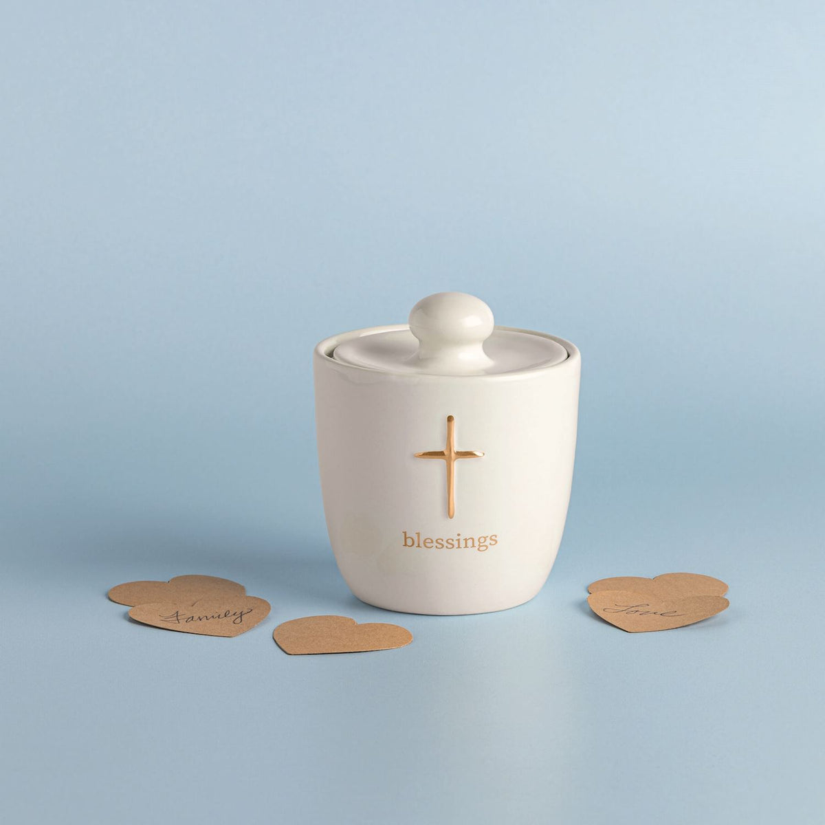 Cross Blessings Jar
