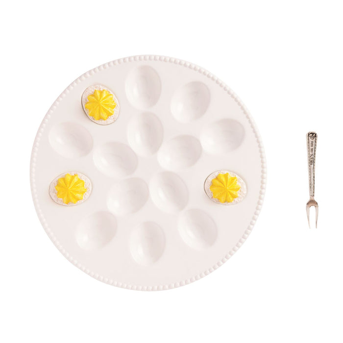 Figural Deviled Egg Platter