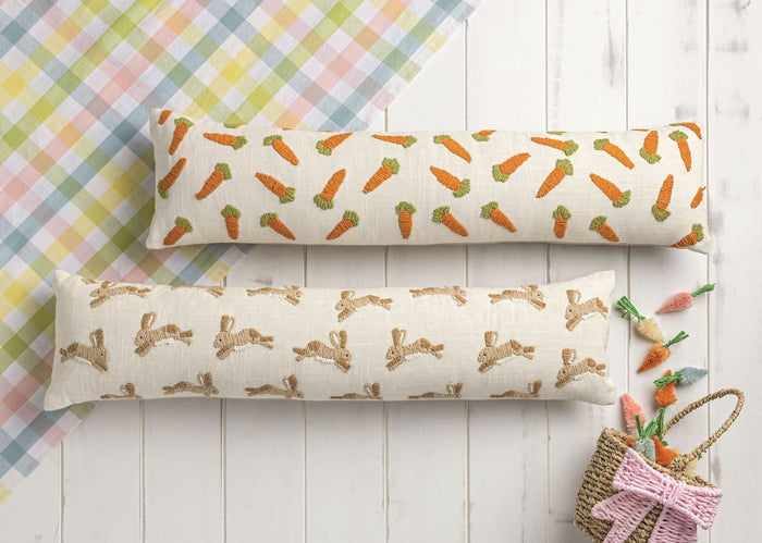 Easter Embroidered Long Pillow