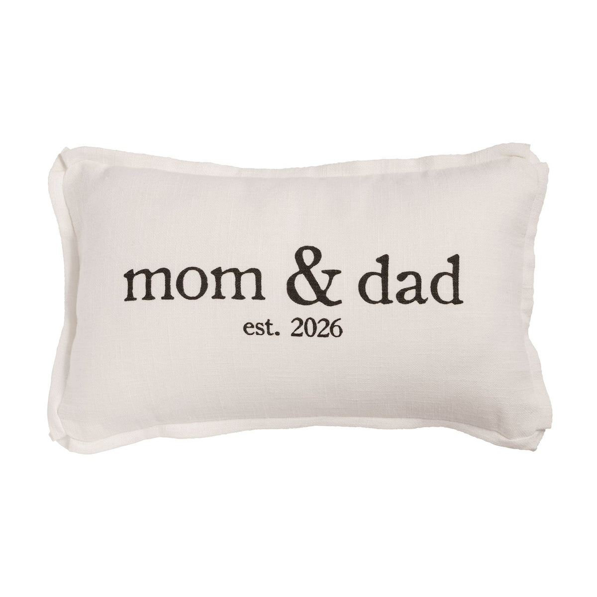 Mom & Dad 2026 Pillow