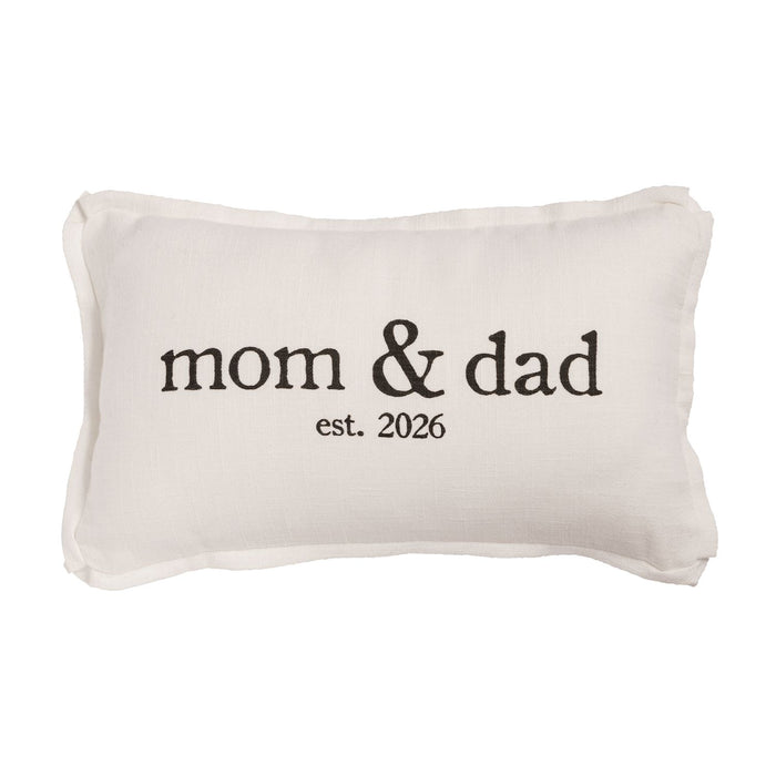 Mom & Dad 2026 Pillow