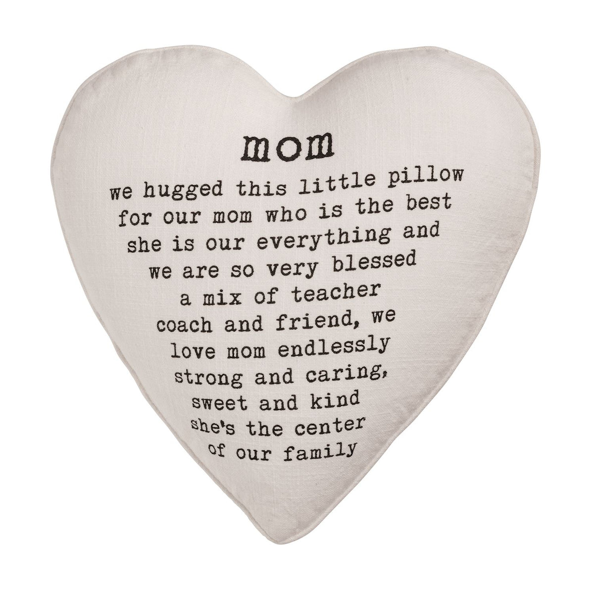 Mom Heart Pillow