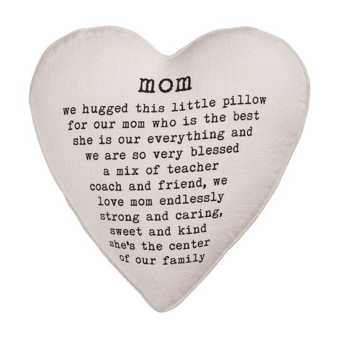 Mom Heart Pillow