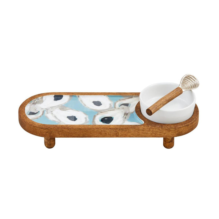 Oyster Tray Dip Set