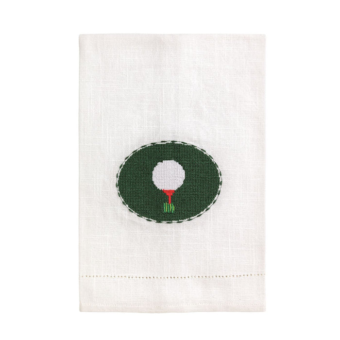 Golf Needlepoint Towel