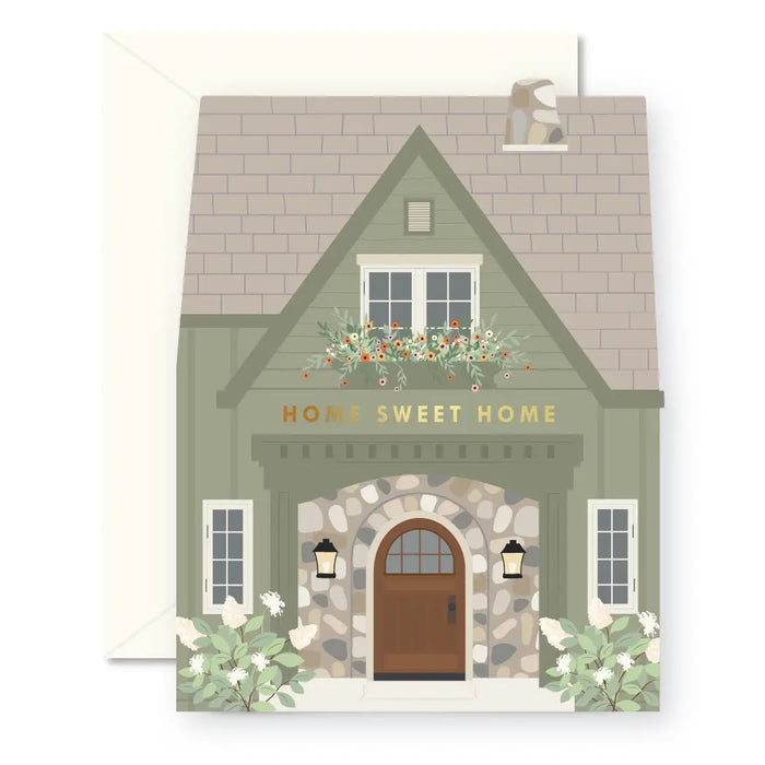 Green Home Sweet Home Card