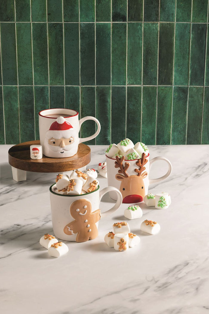 Christmas Mug with Marshmallows