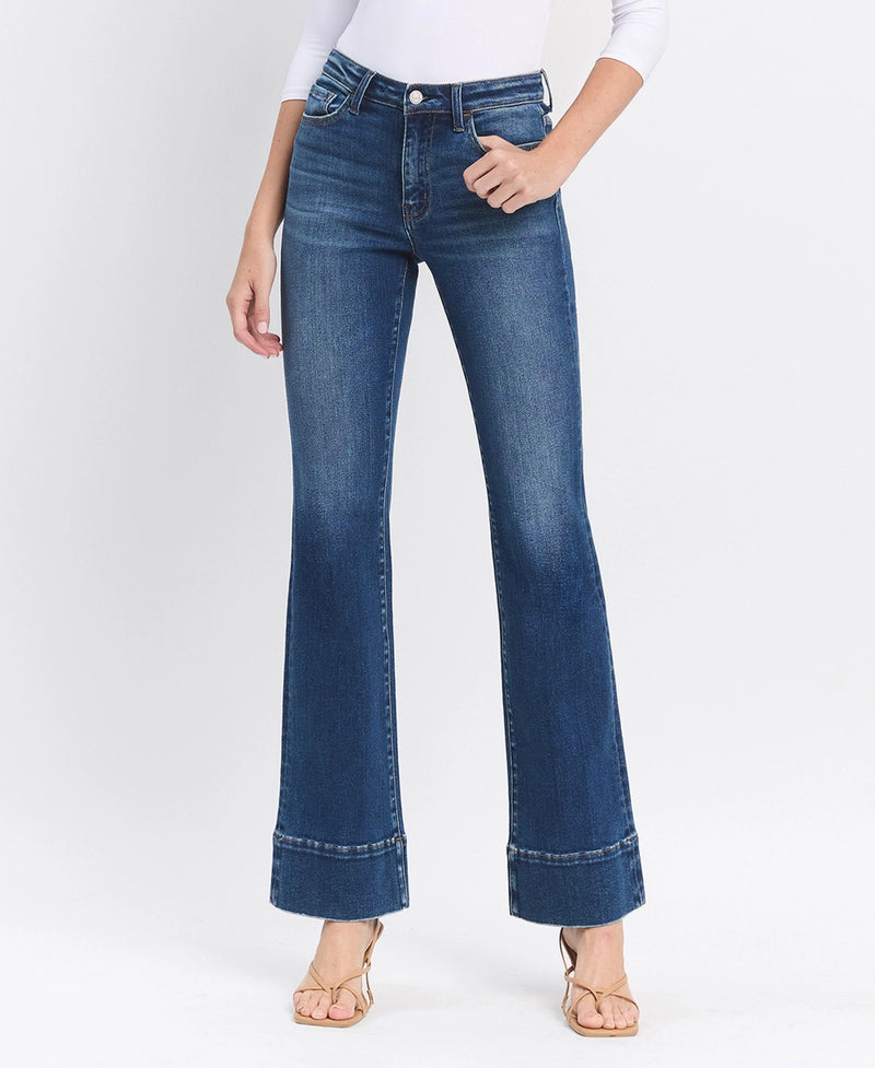 Trouser Hem Bootcut Jeans