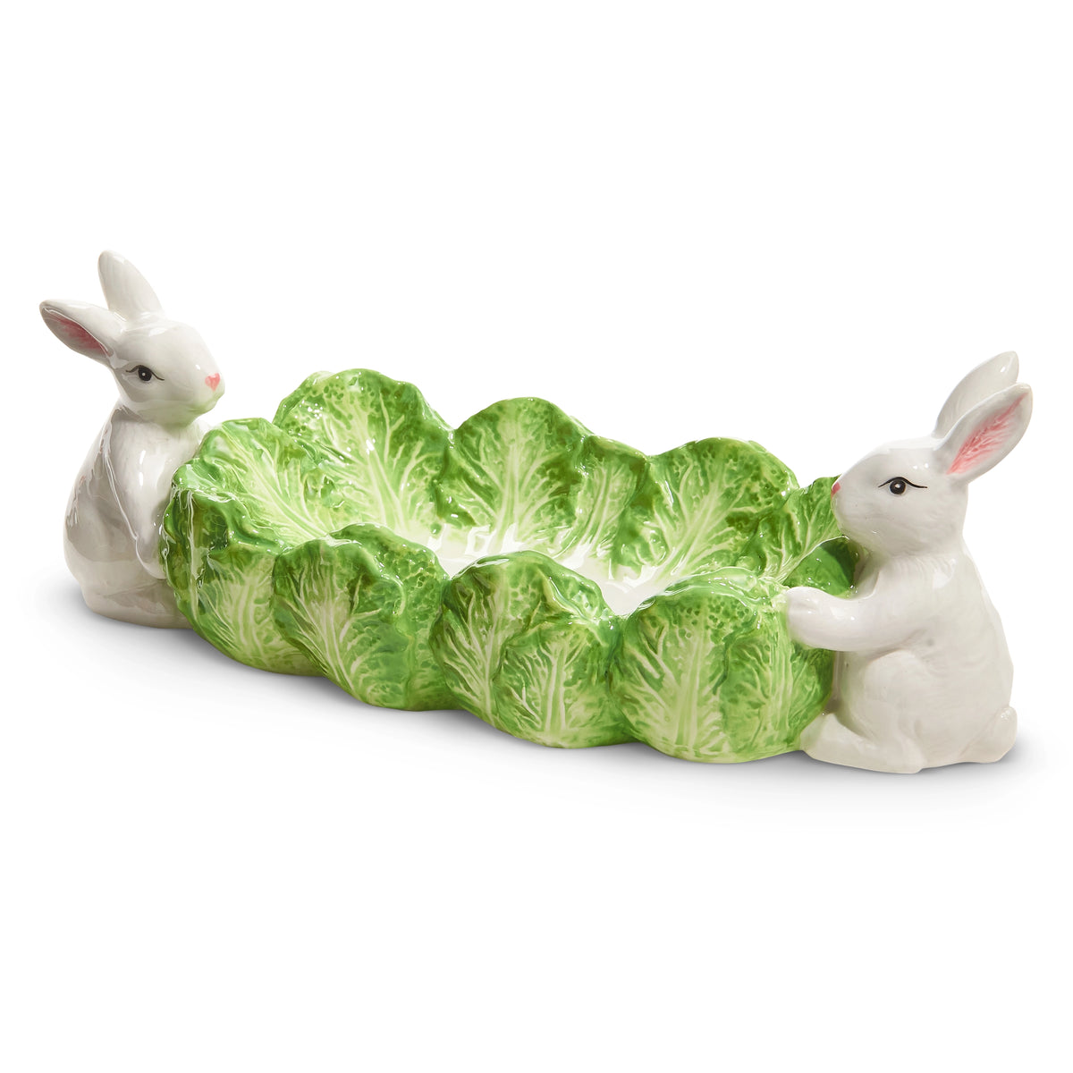 Cabbage Tray with Bunnies
