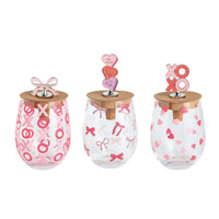 Valentine Wine Glass Set