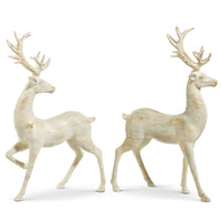Distressed White Deer