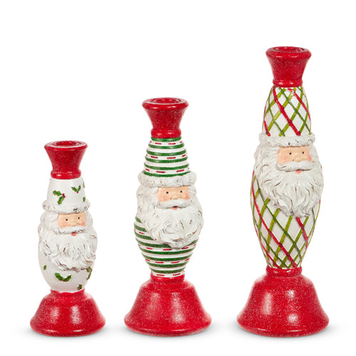 Santa Candlestick