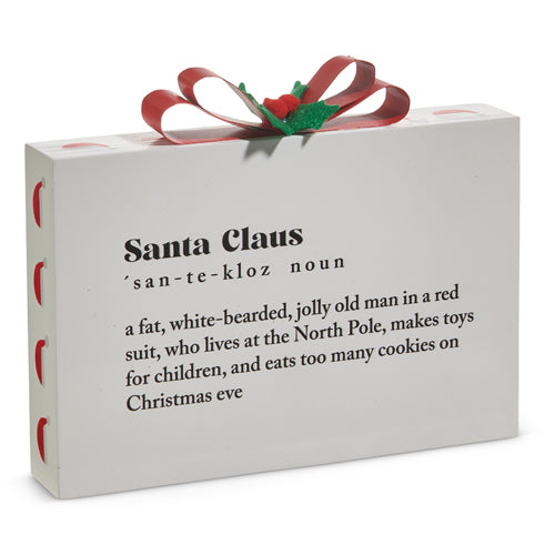 Santa Claus Definition Block