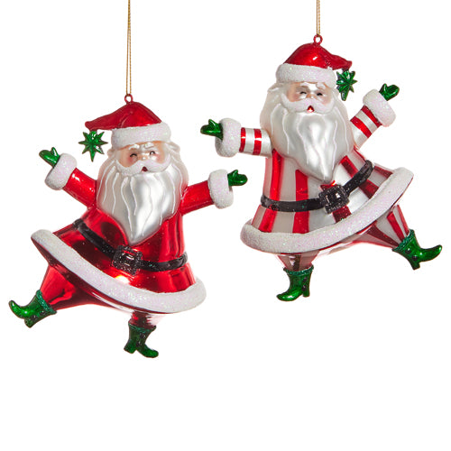 Dancing Santa Ornament