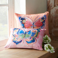 Springtime Flutter Pillow