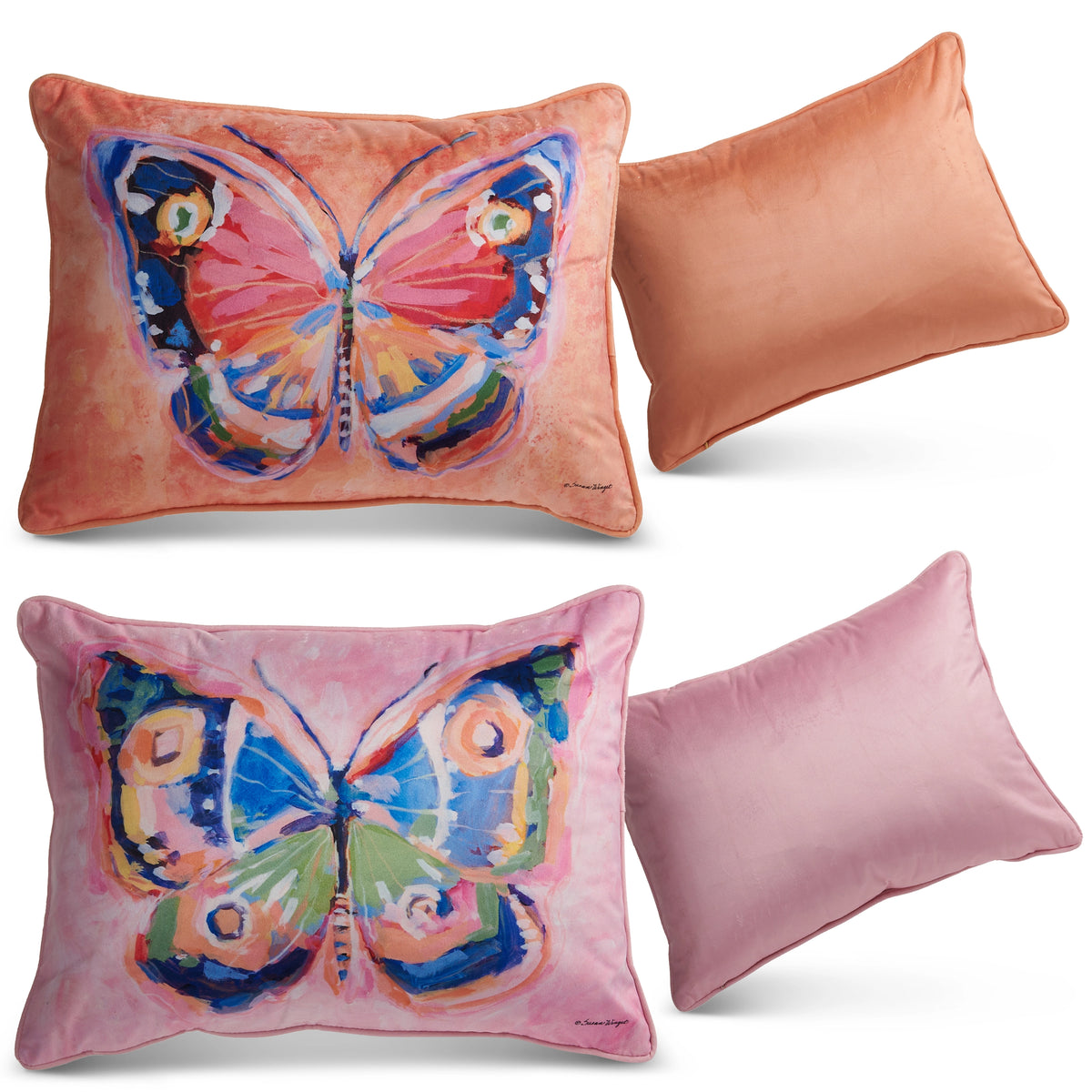 Springtime Flutter Pillow
