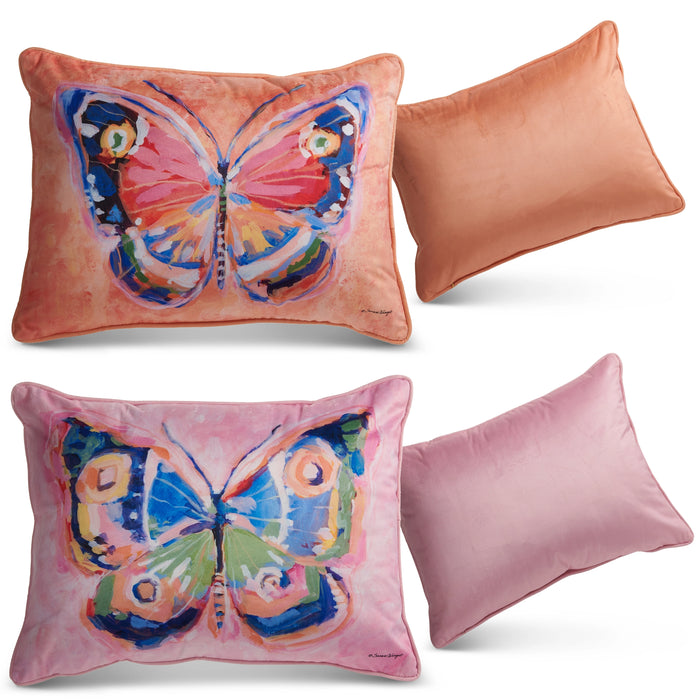 Springtime Flutter Pillow