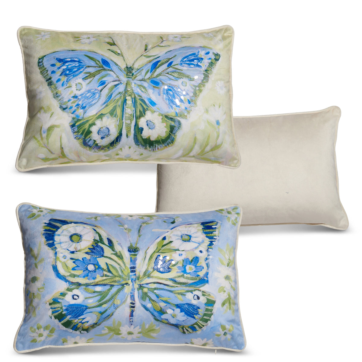 Wings of the Meadow Pillow