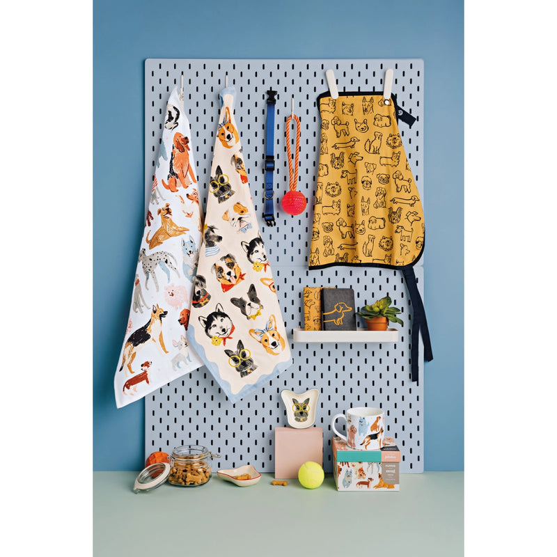 Uptown Dogs Dish Towel