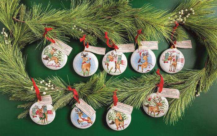Reindeer Name Ornament